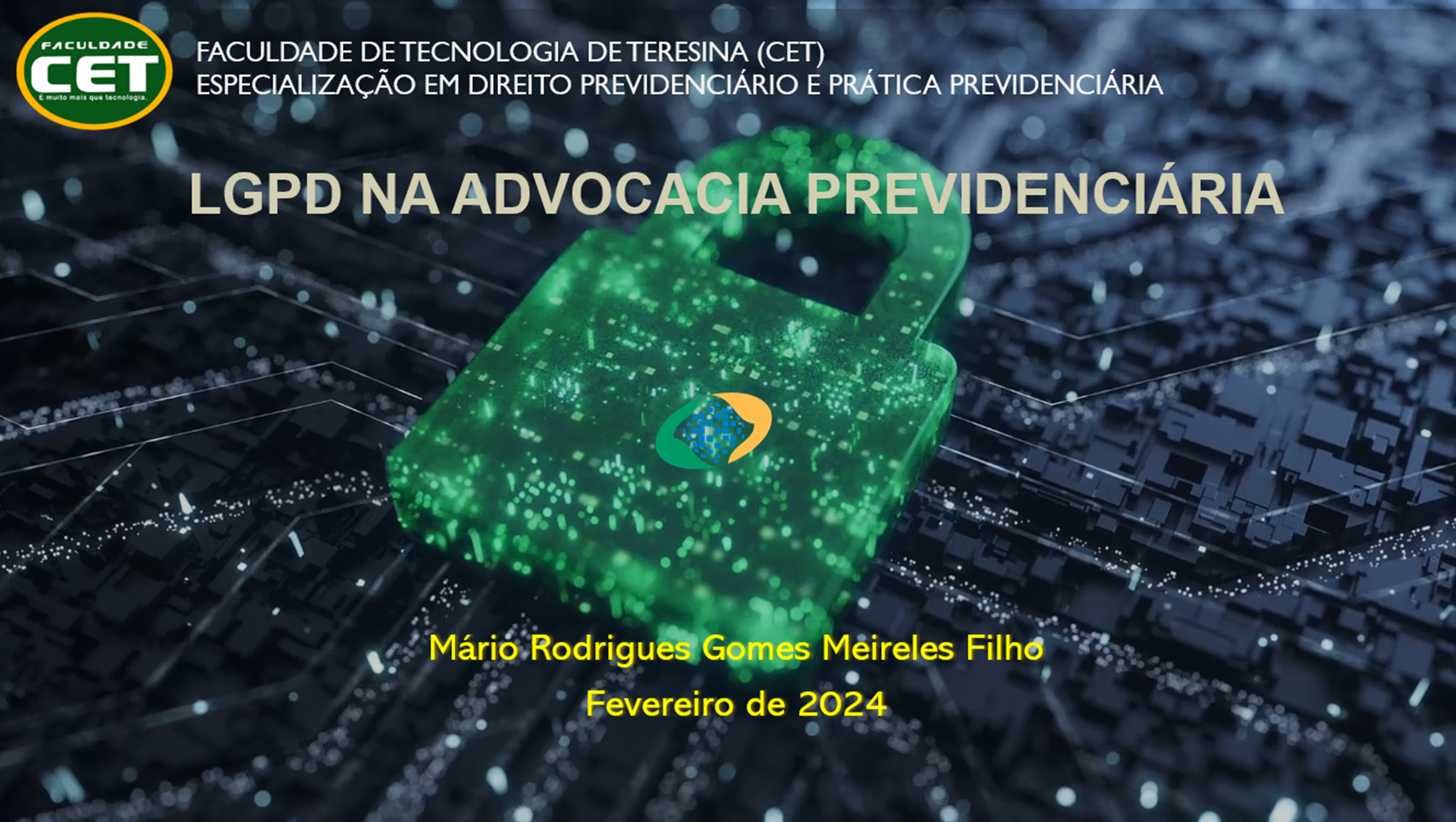 DPPP23/24 7513 LGPD NA ADVOCACIA PREVIDENCIÁRIA